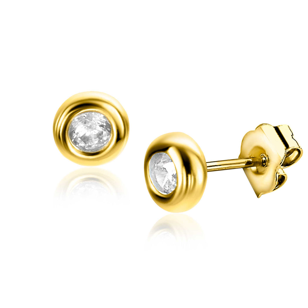Zinzi Oorbellen Goud Zgo318