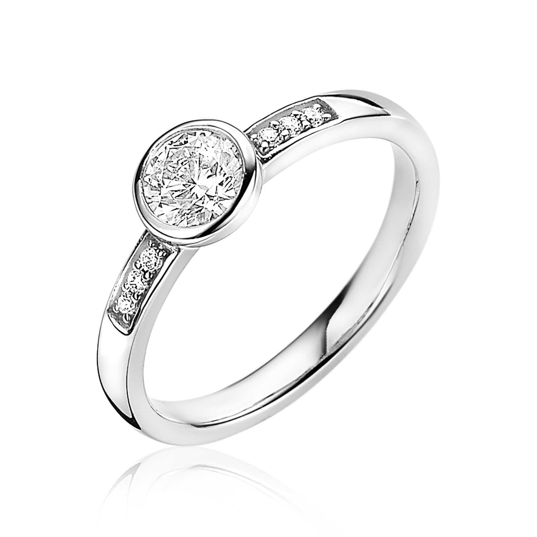 Zinzi Ring Silver Zir1662