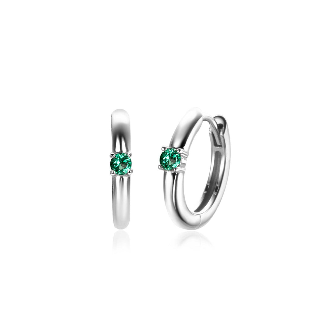 Zinzi Earrings Silver Zicrz Mei