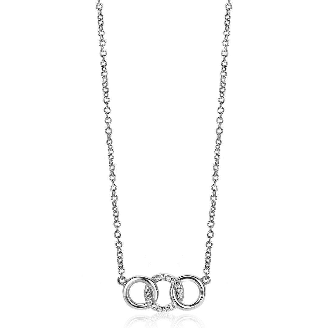 Zinzi Necklace Silver Zic2045