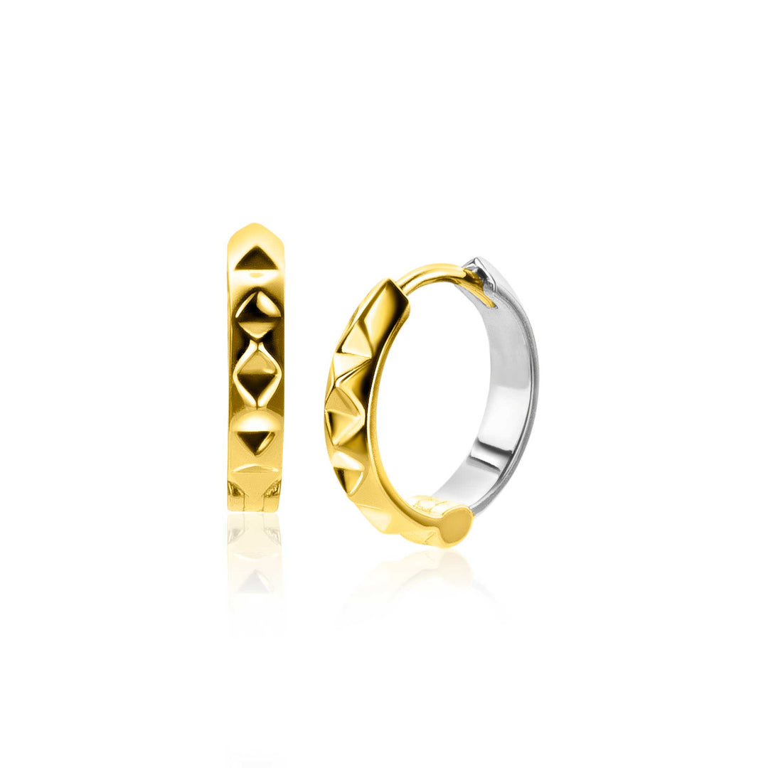 Zinzi Earrings Gold Plated Zio2167 Crg