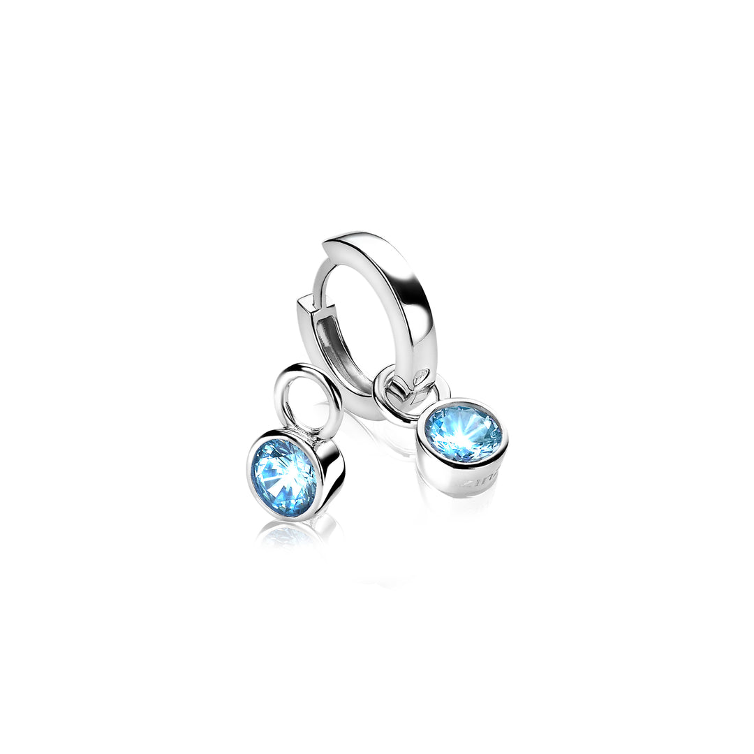 Zinzi Earrings Silver Zich1486 B