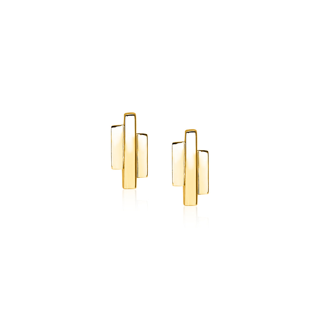 Zinzi Earrings Gold Plated Zio1586 G