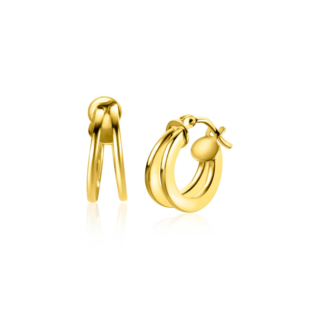 Zinzi Oorbellen Goud Zgo337