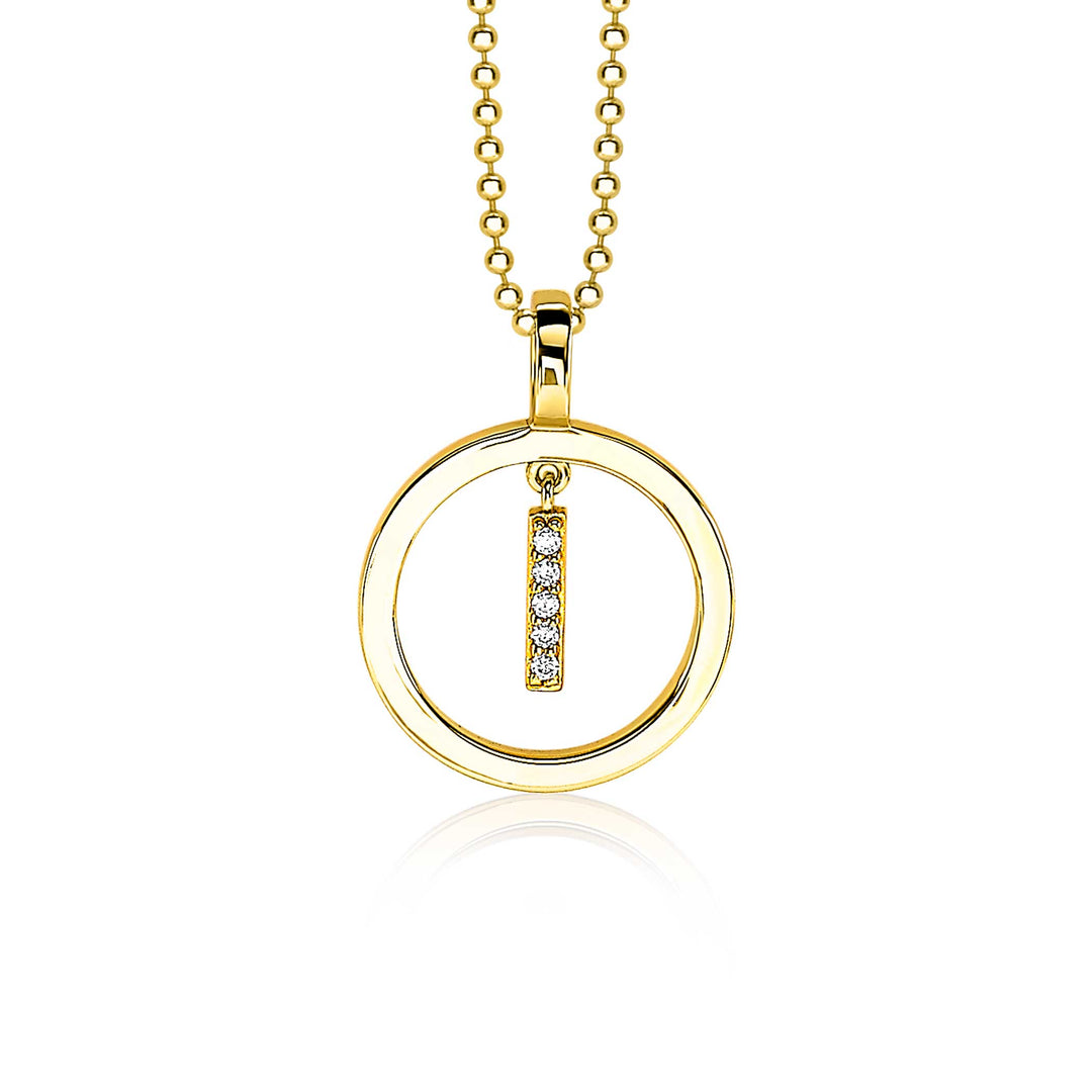 Zinzi Pendants Gold Plated Zih1852 G