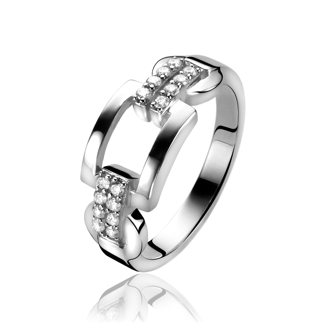 Zinzi Ring Silver Mvr4