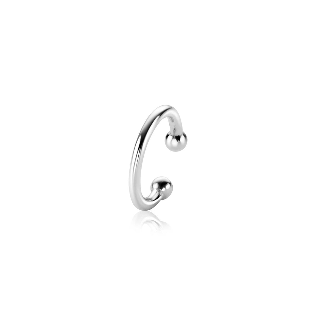 Zinzi Oorbellen Zilver Zio Cuff1