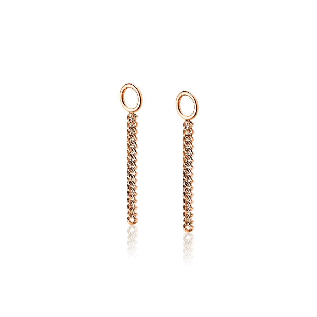 Zinzi Earrings Gold Plated Zich1694 R