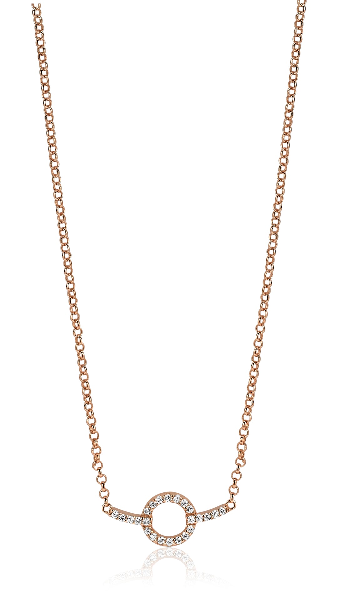Zinzi Ketting Gold Plated Zic1063 R
