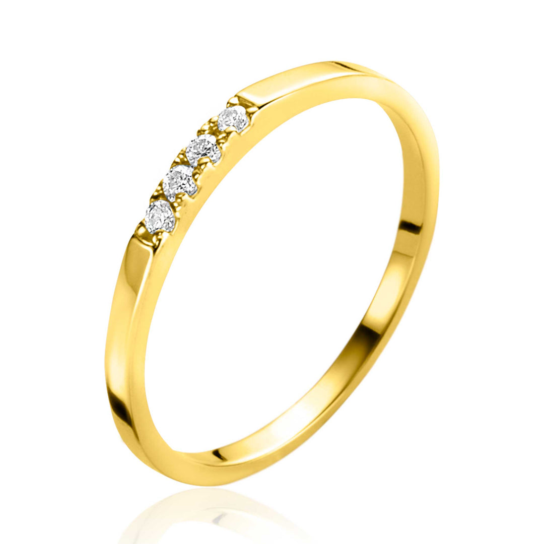 Zinzi Ring Gold Zgr407
