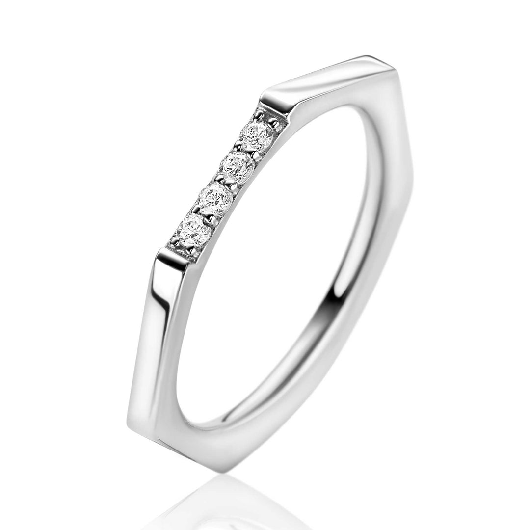 Zinzi Ring Zilver Zir2492