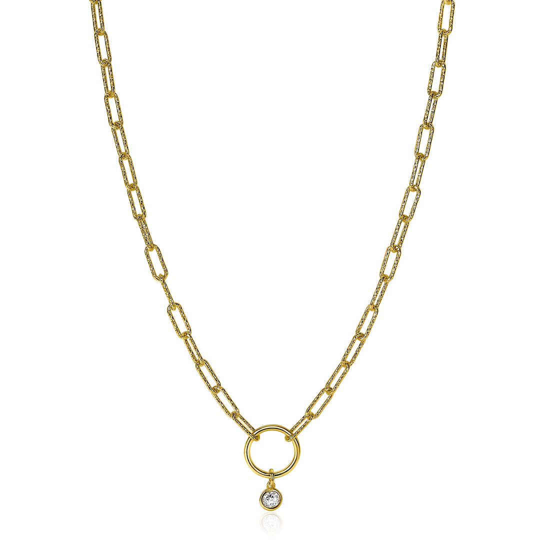 Zinzi Ketting Gold Plated Zic2200 Y