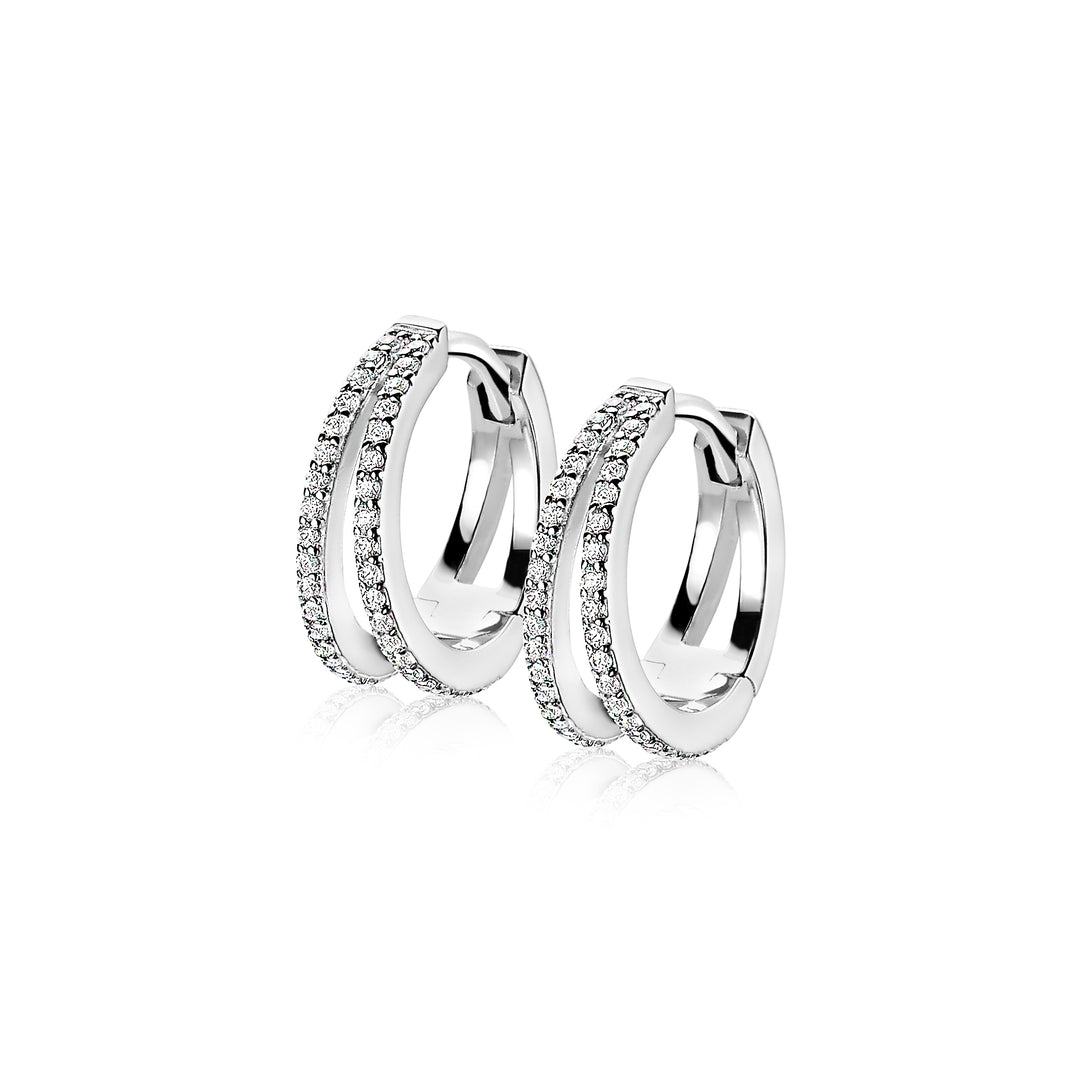 Zinzi Earrings Silver Zio1482
