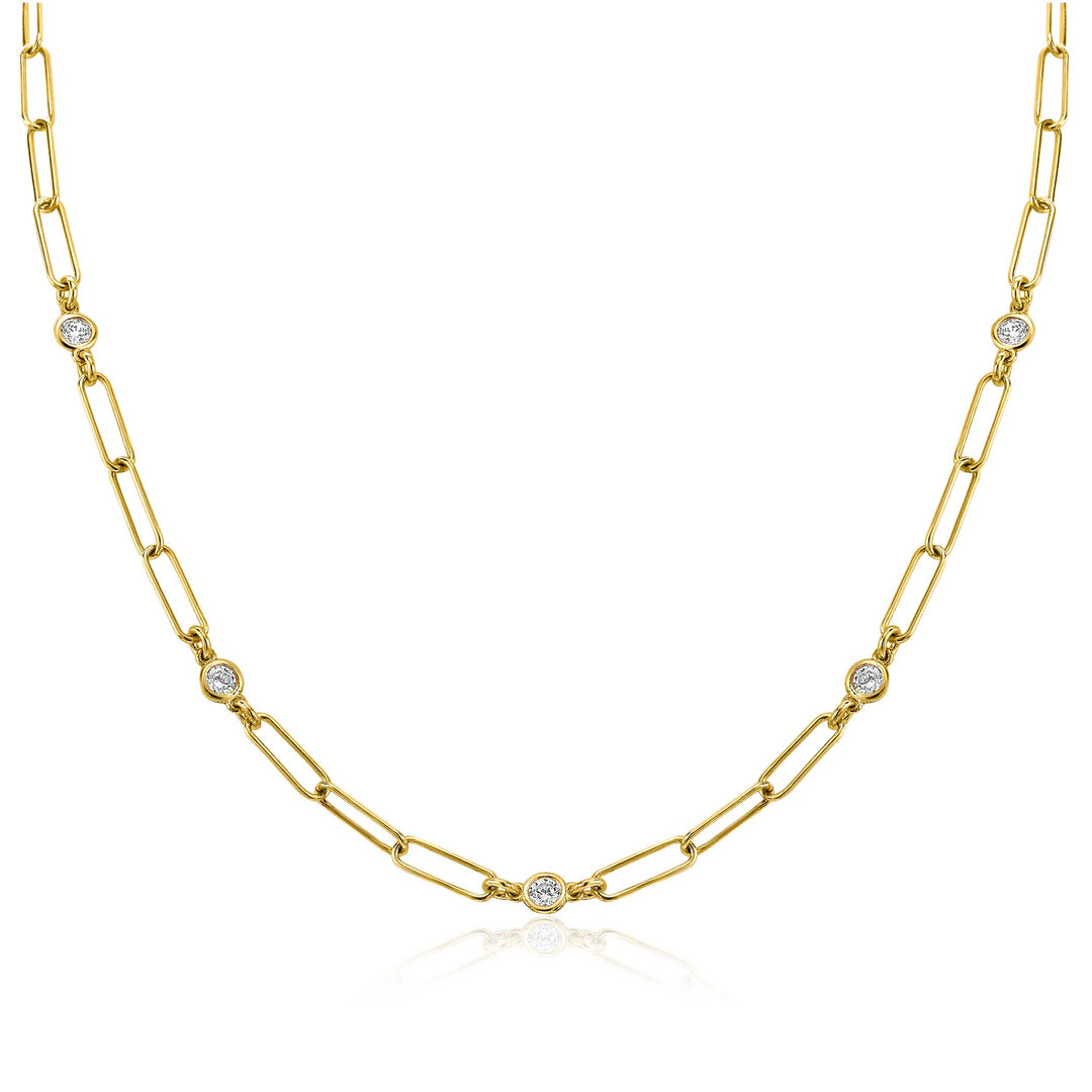 Zinzi Necklace Gold Plated Zic2079 Y