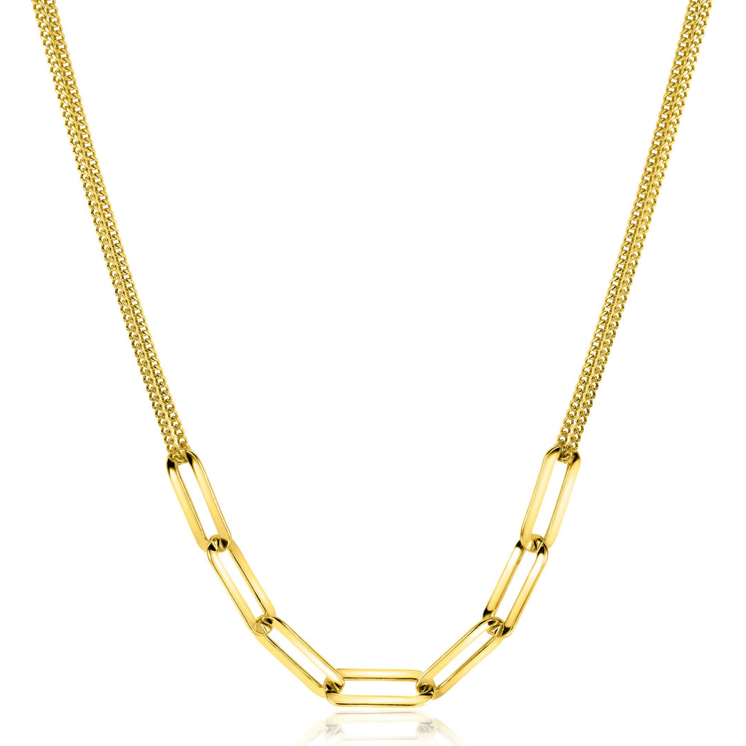 Zinzi Necklace Gold Plated Zic2262 G