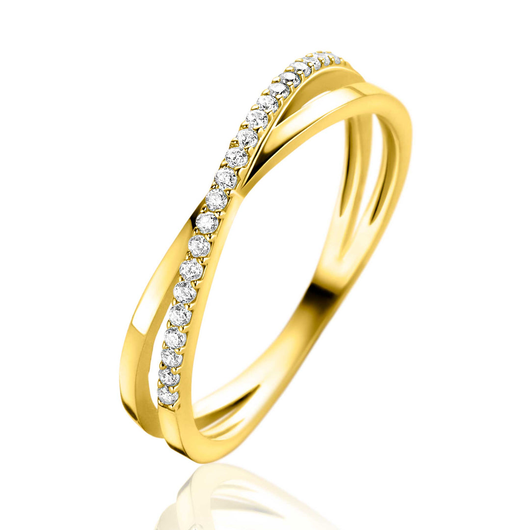 Zinzi Ring Goud Zgr469