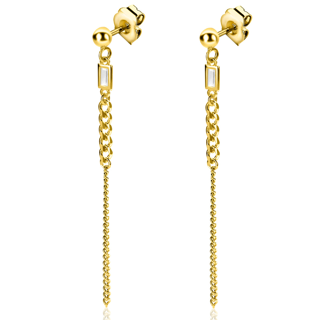 Zinzi Earrings Gold Plated Zio2410