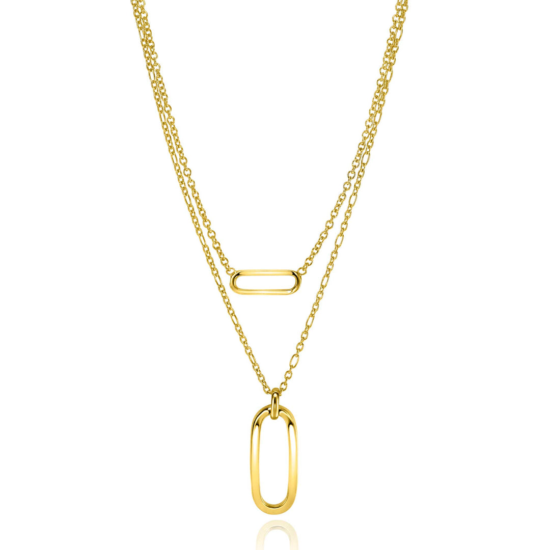 Zinzi Necklace Gold Plated Zic2534 G