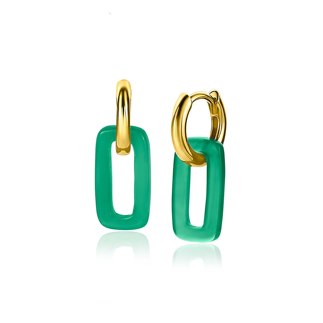 Zinzi Earrings Gold Plated Zio2226