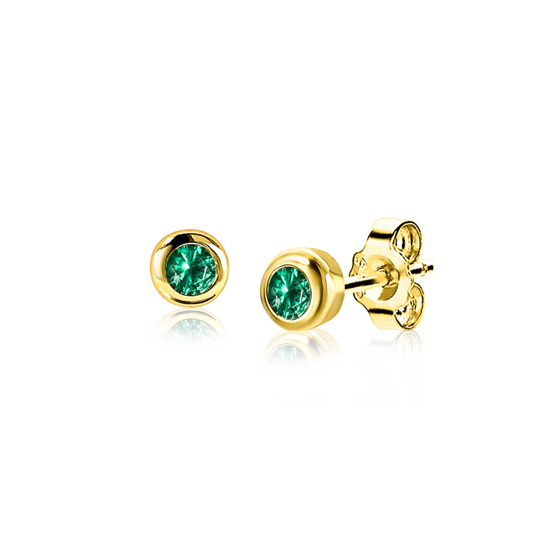 Zinzi Earrings Gold Plated Zio Mei