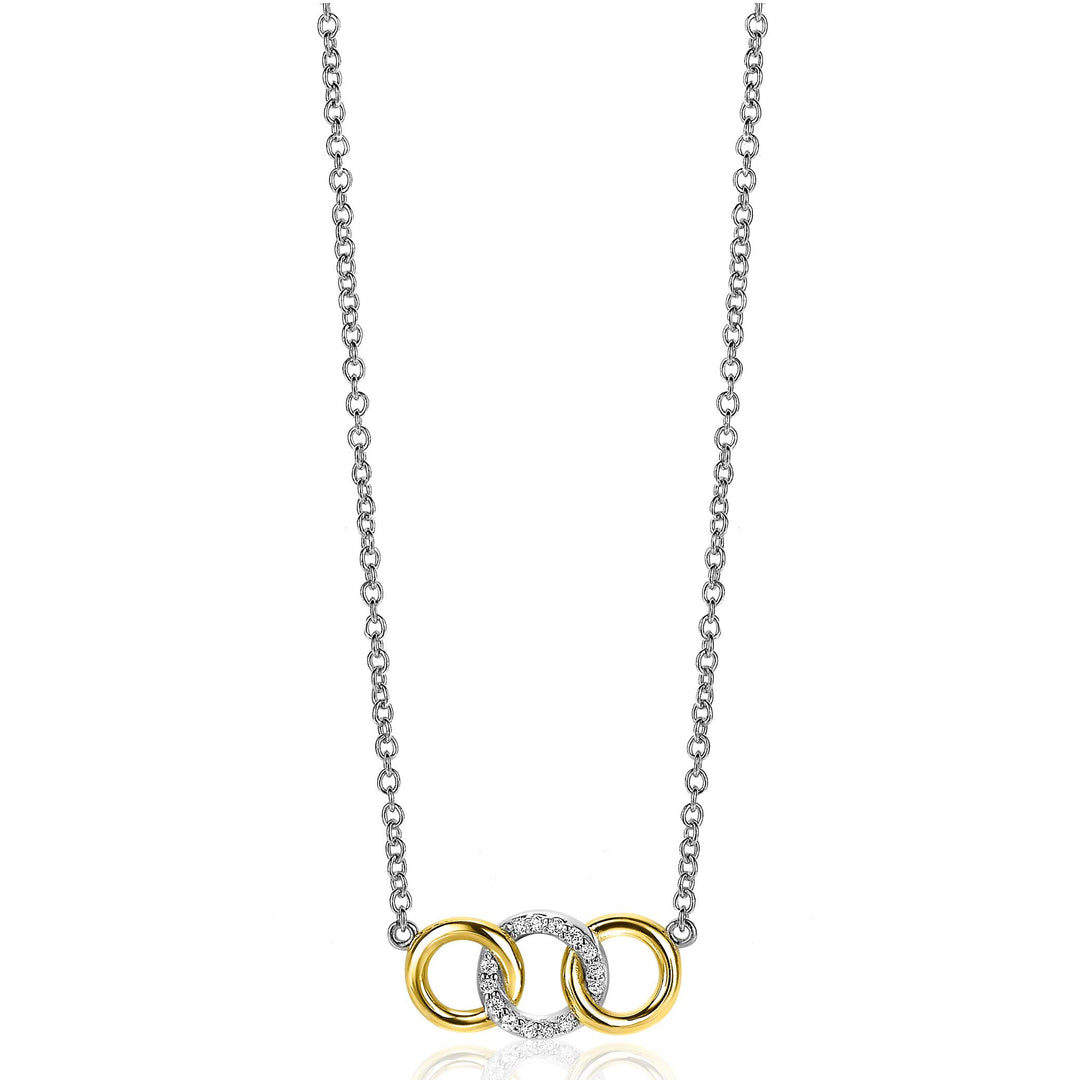 Zinzi Necklace Gold Plated Zic2045 Y