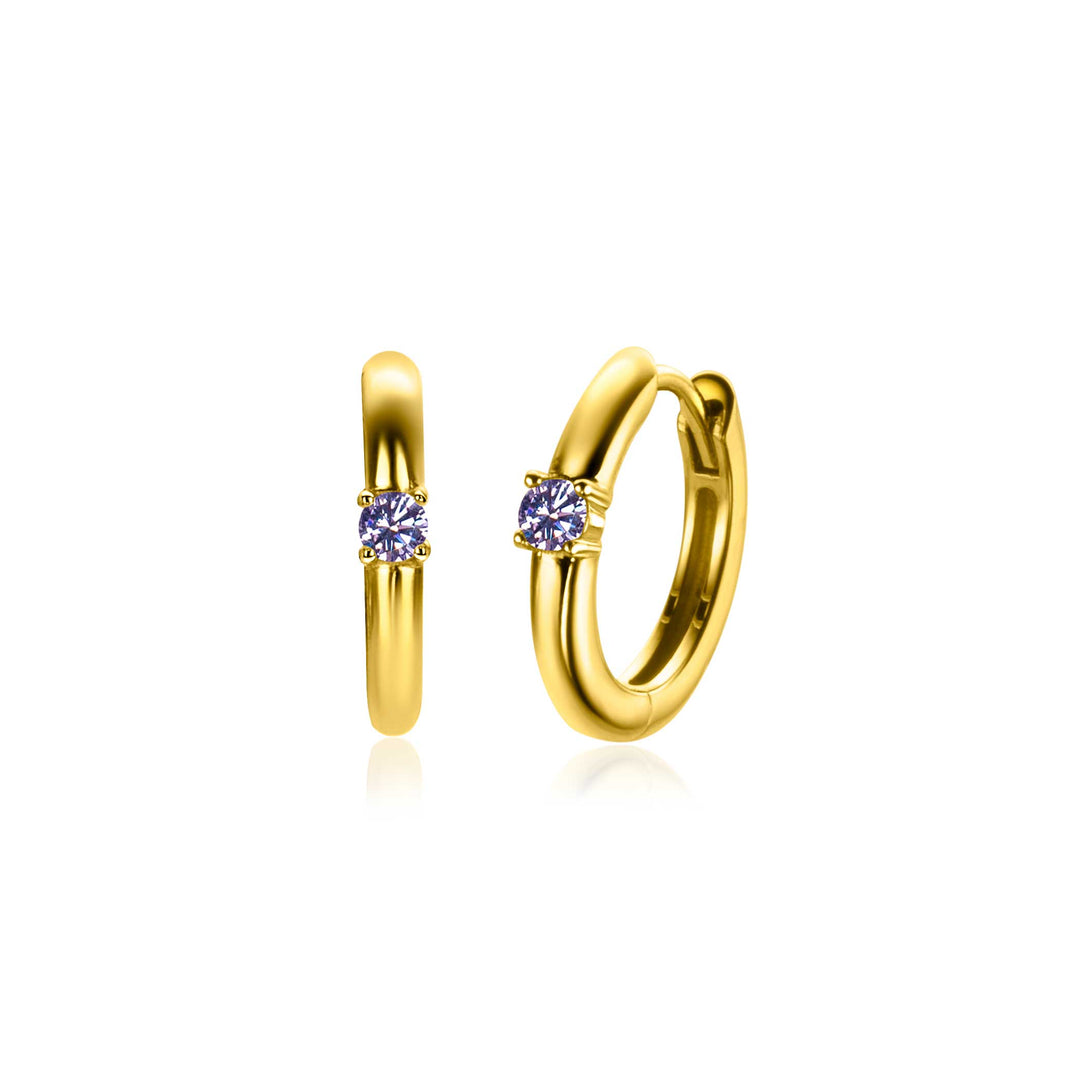 Zinzi Earrings Gold Plated Zicr Jun