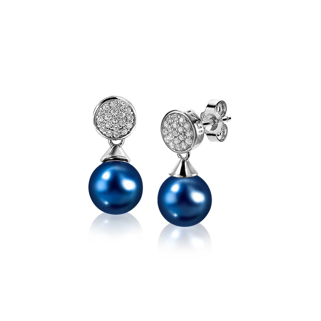 Zinzi Earrings Silver Zio1151 B