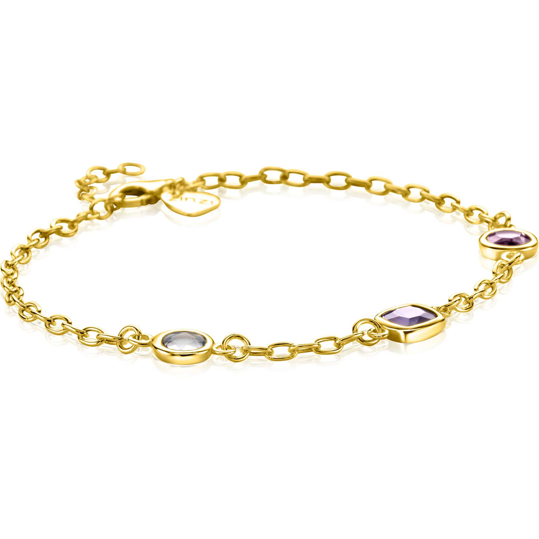 Zinzi Bracelets Gold Plated Zia2525 G