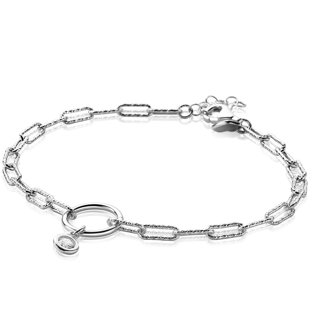 Zinzi Bracelet Silver Zia2200