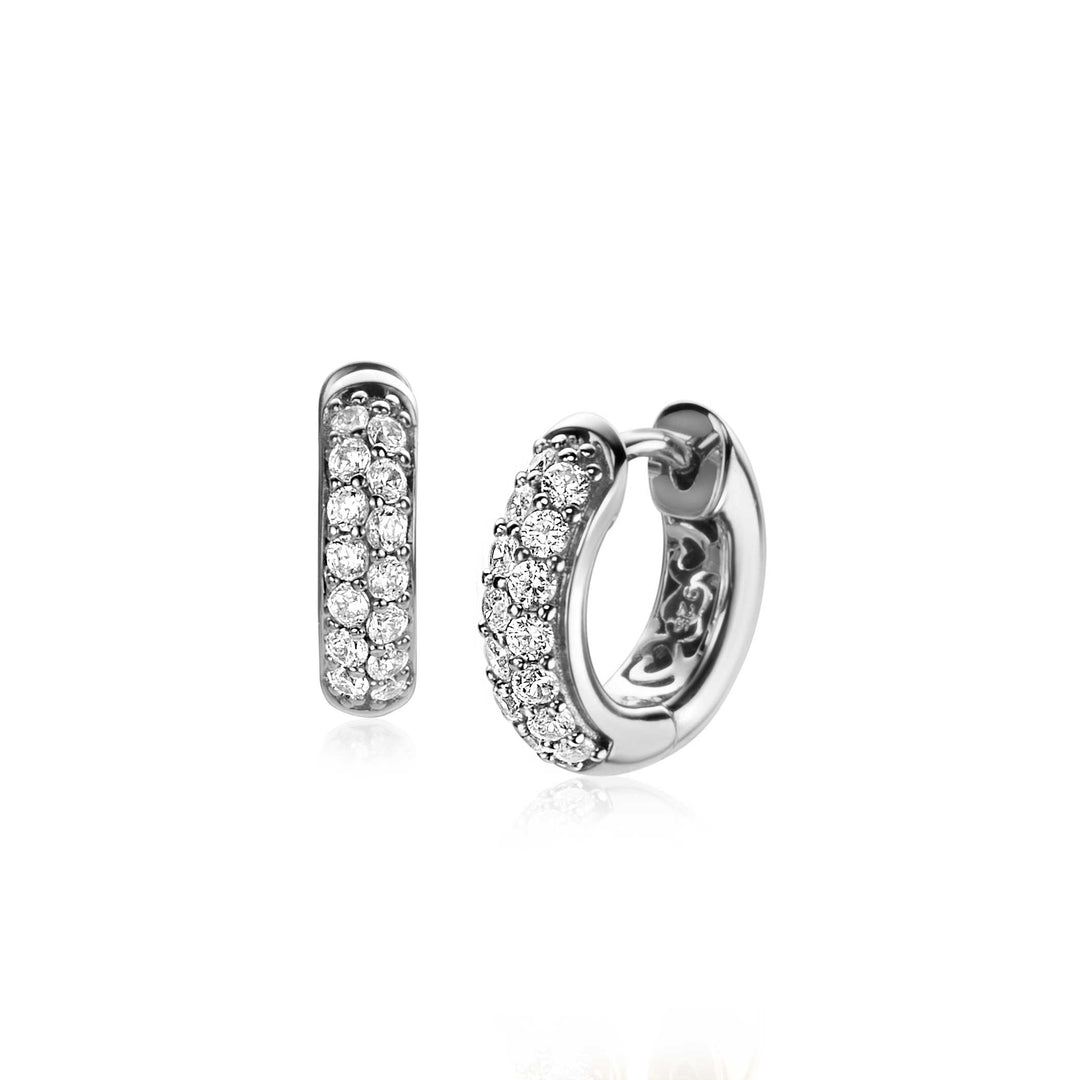 Zinzi Earrings Silver Zio2317