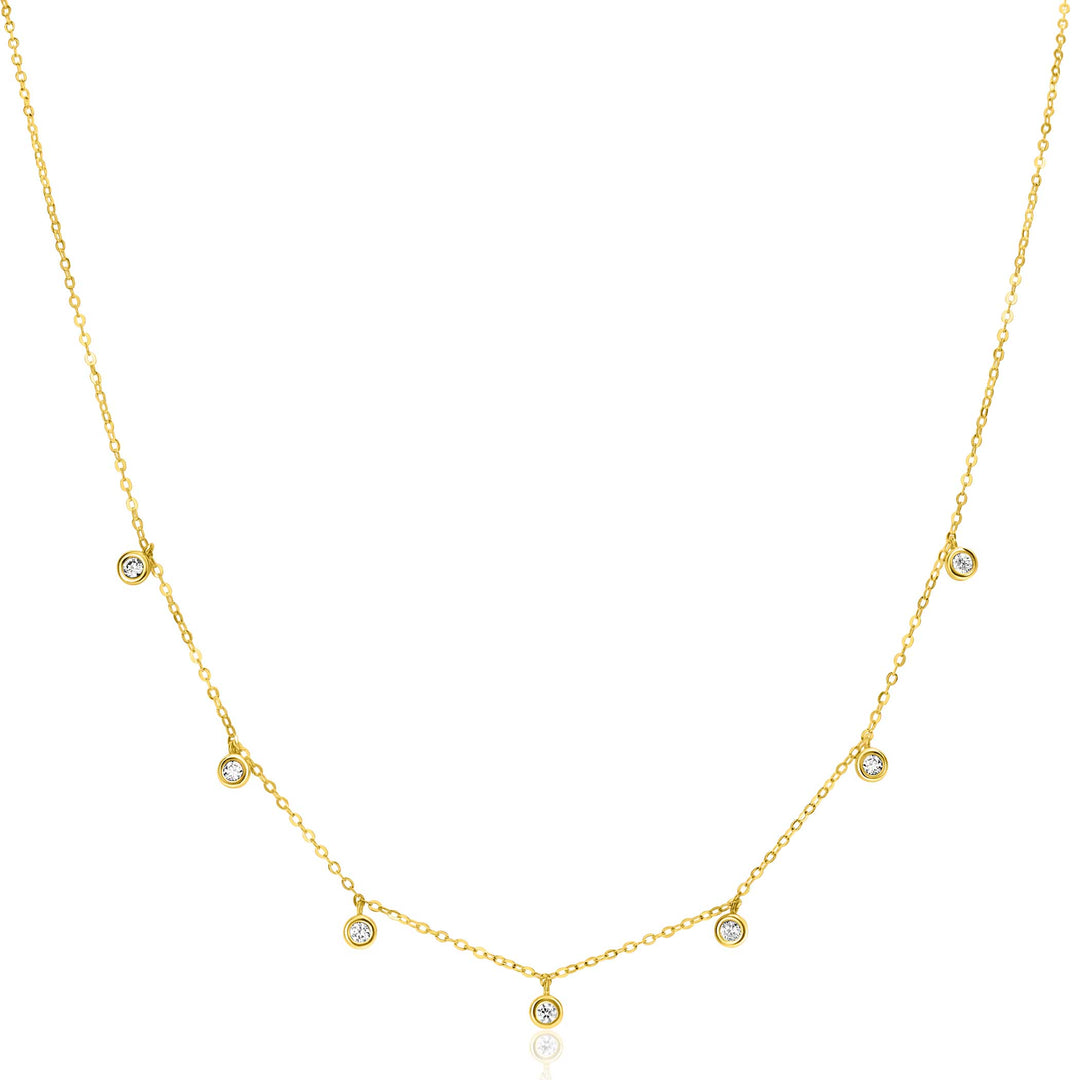 Zinzi Necklace Gold Zgc451
