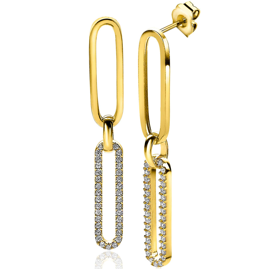 Zinzi Oorbellen Gold Plated Zio2231
