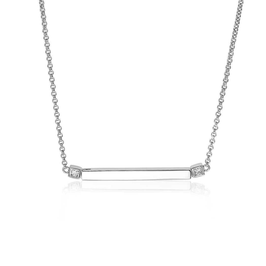 Zinzi Necklace Silver Zic1817