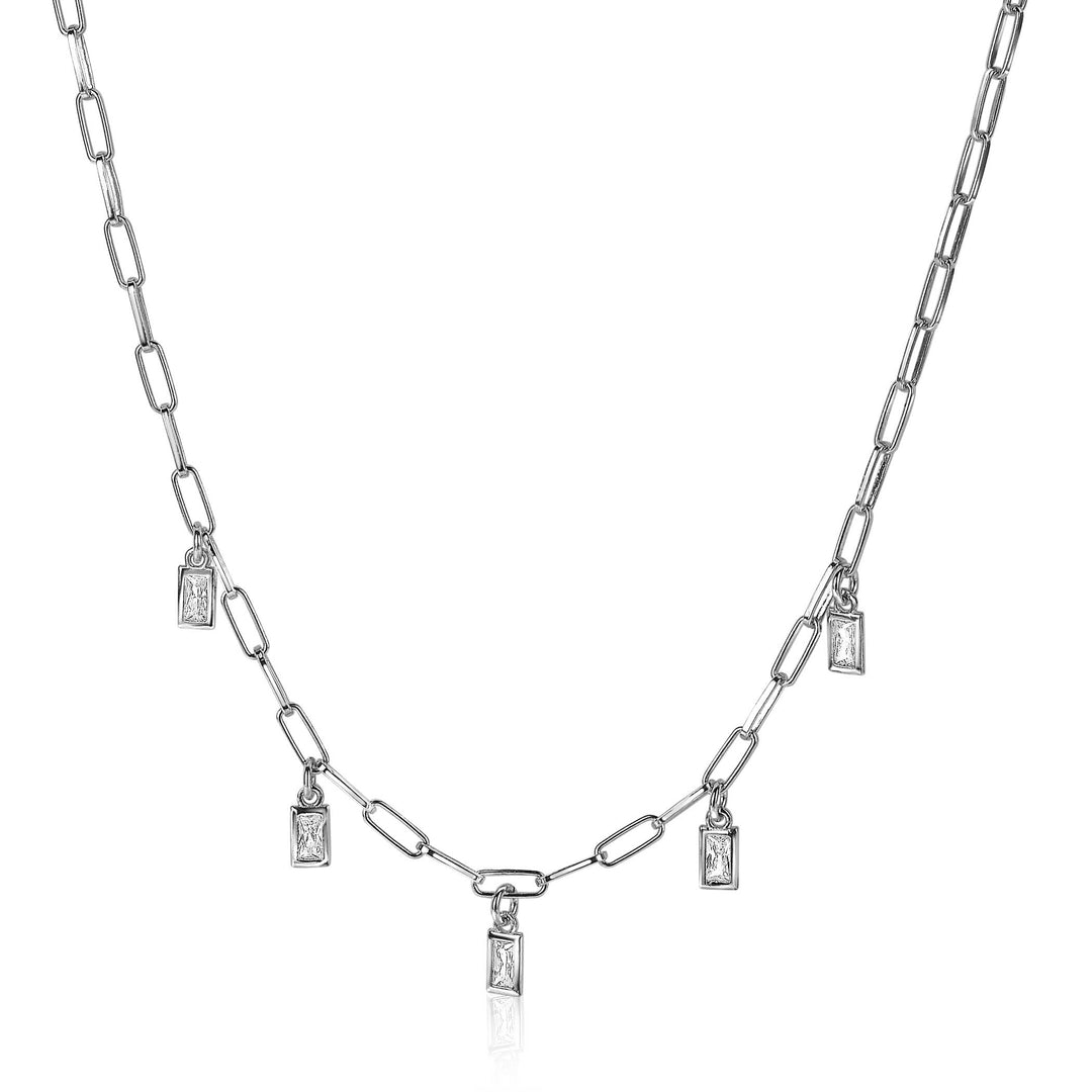 Zinzi Necklace Silver Zic2103