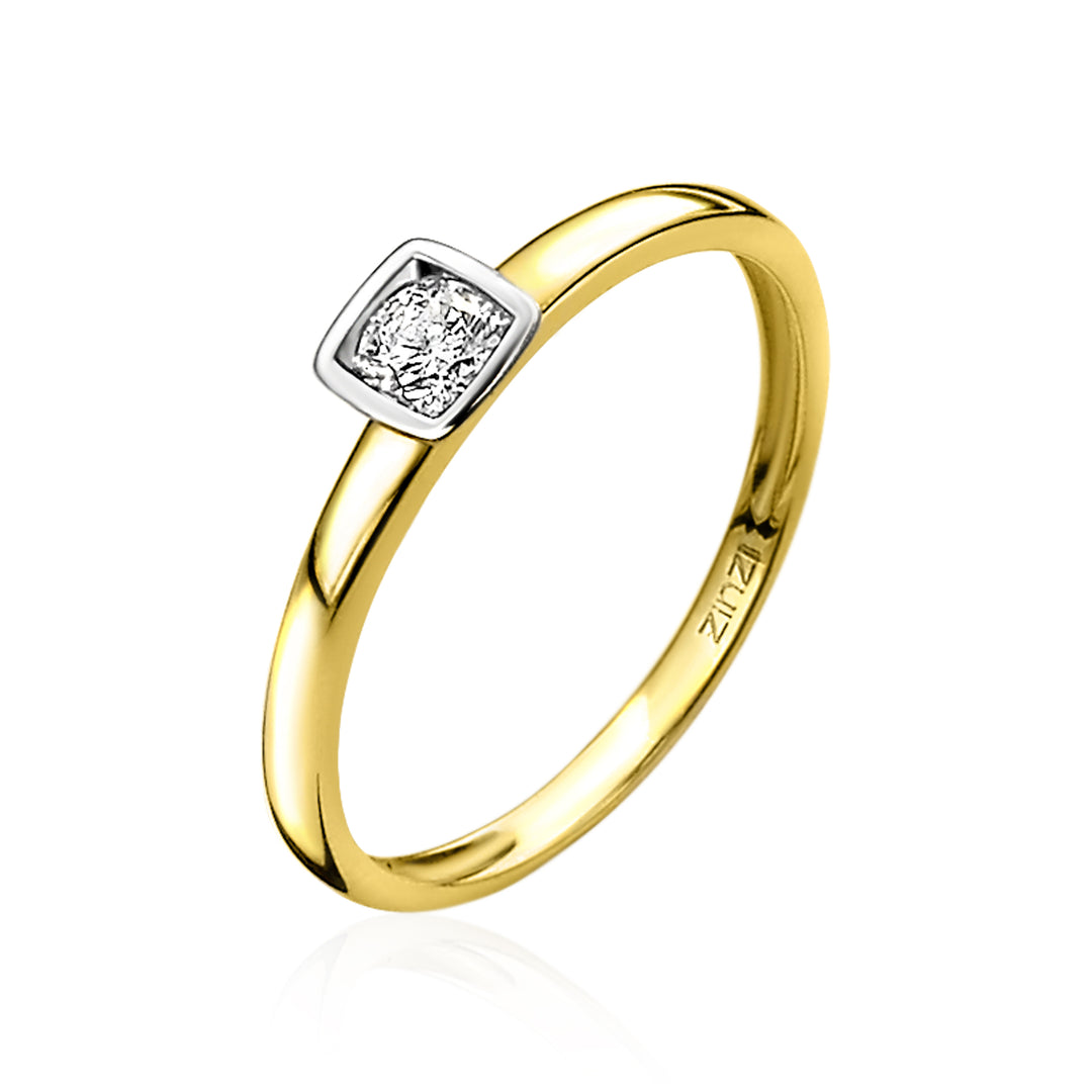 Zinzi Ring Gold Zgr150