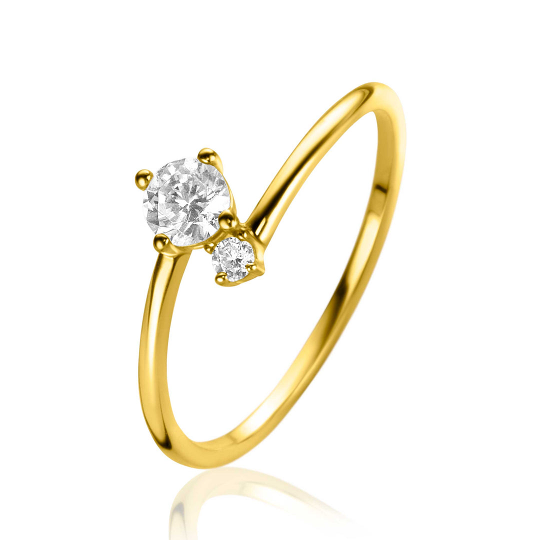 Zinzi Ring Gold Zgr462