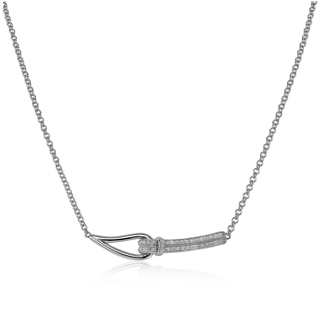 Zinzi Necklace Silver Mvc19