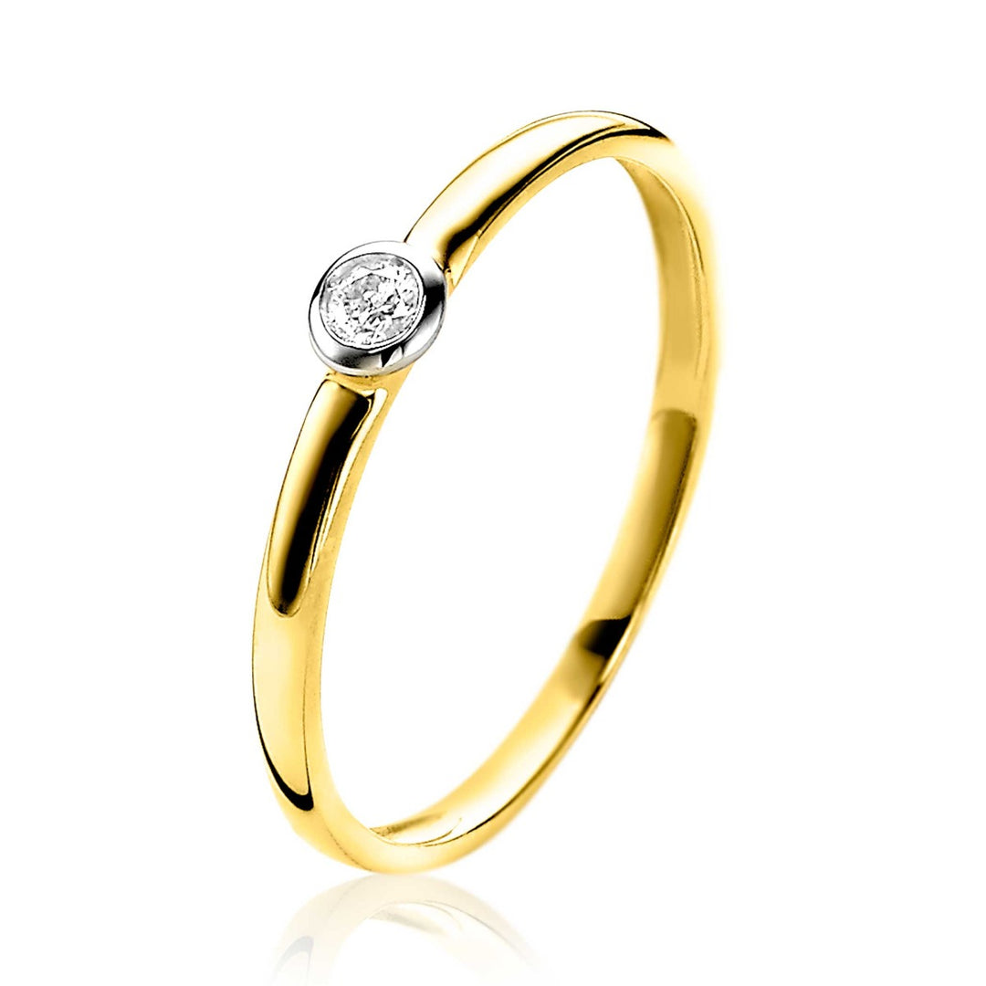 Zinzi Ring Gold Zgr101