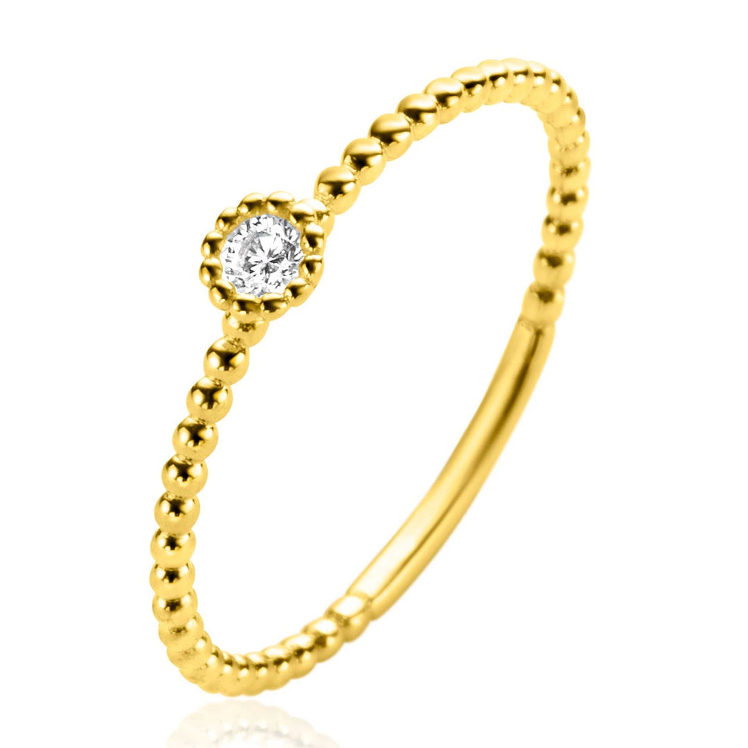 Zinzi Ring Gold Zgr308