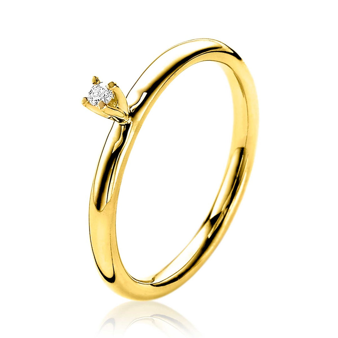 Zinzi Ring Gold Zgr66