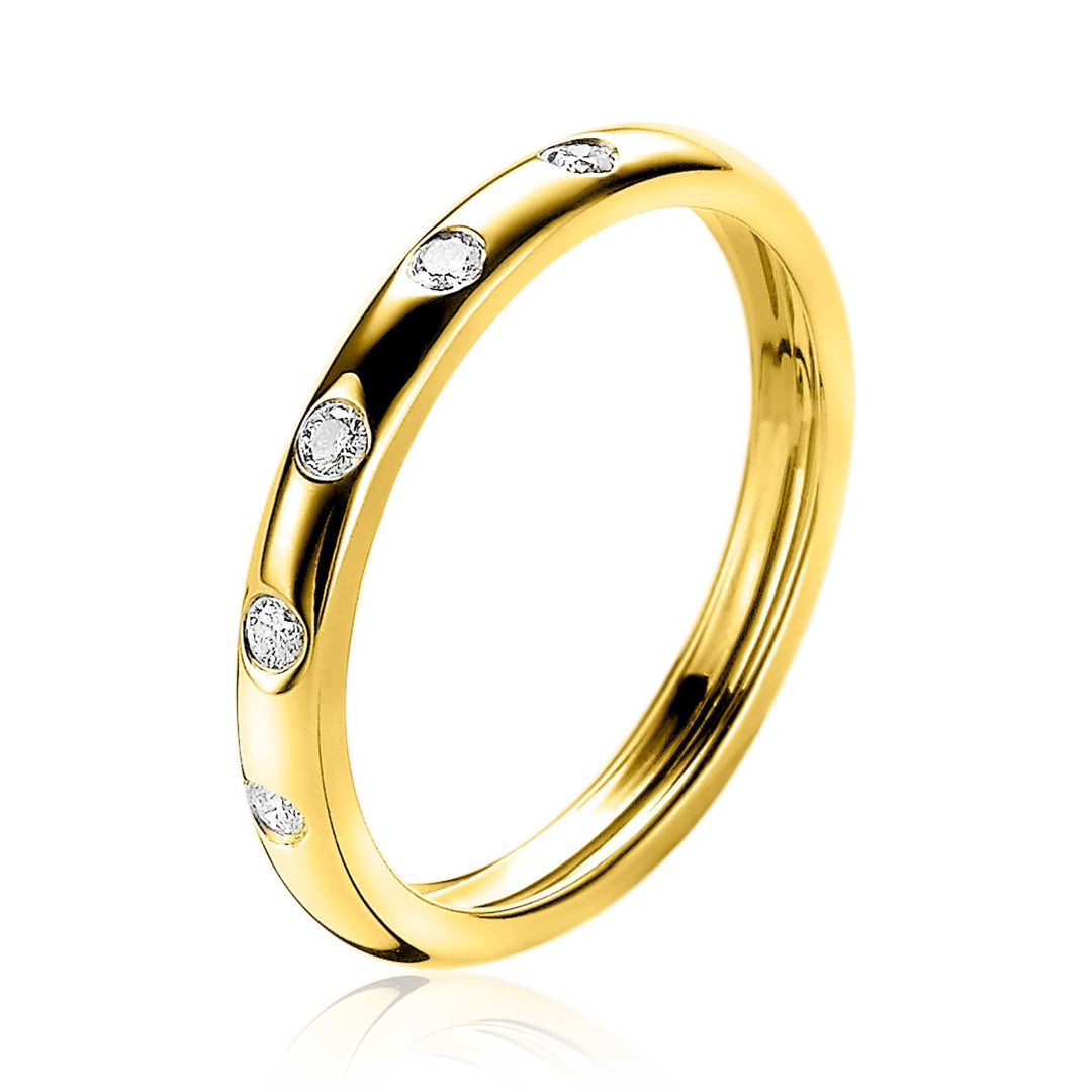 Zinzi Ring Gold Zgr84
