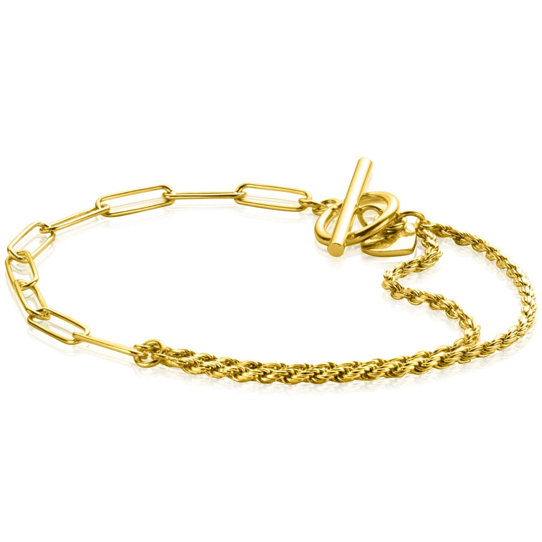 Zinzi Bracelet Gold Plated Zia2380
