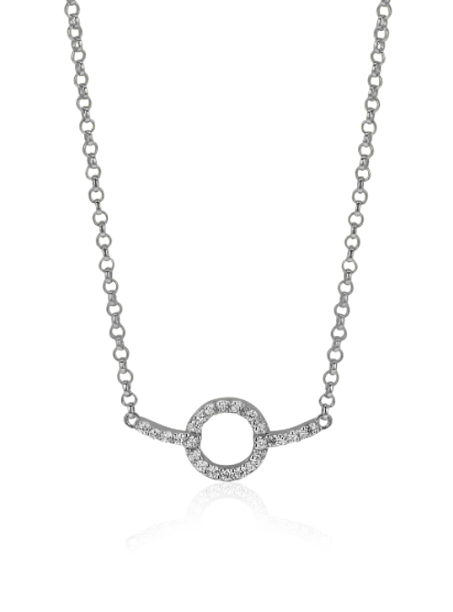 Zinzi Necklace Silver Zic1063