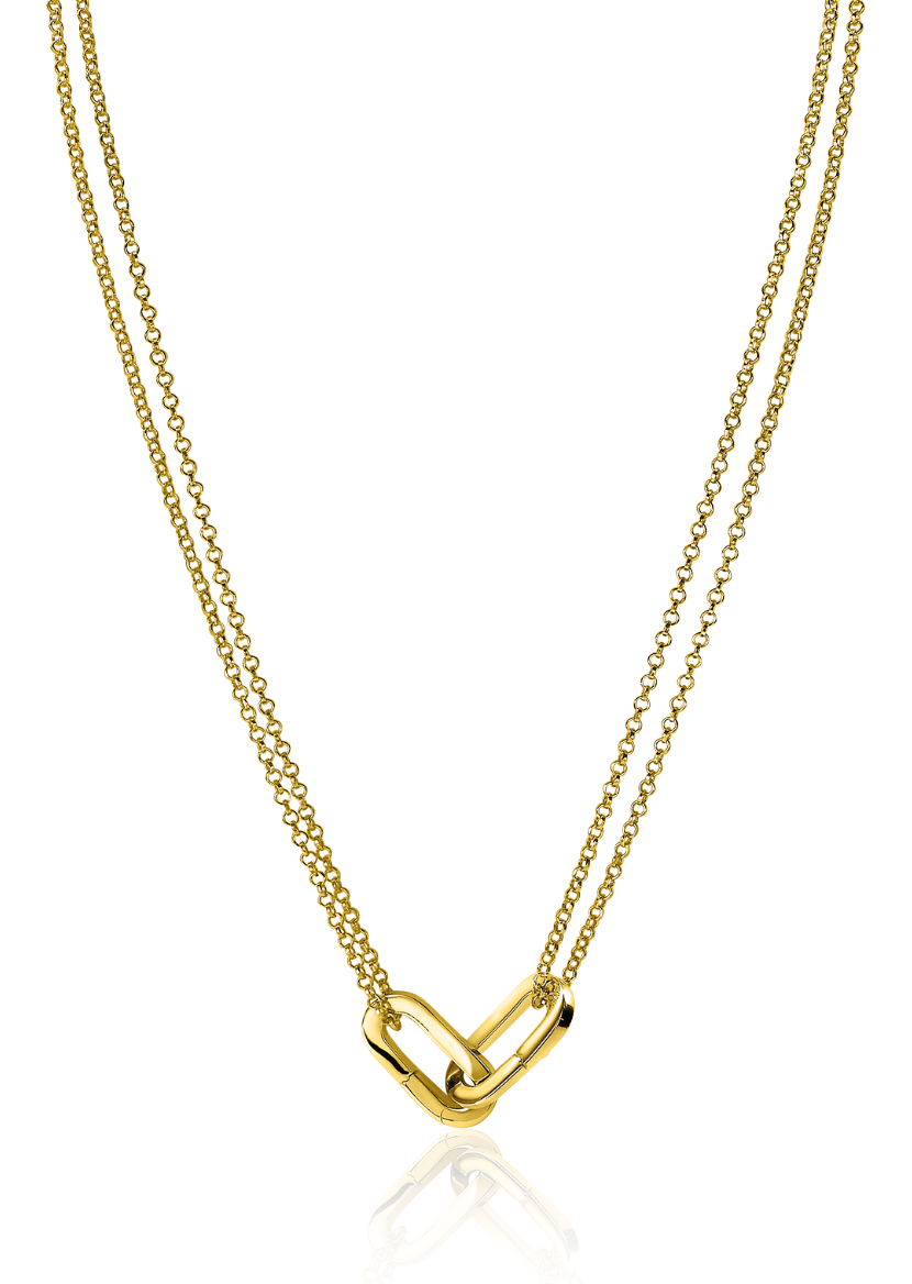 Zinzi Necklace Gold Plated Zic2215 G