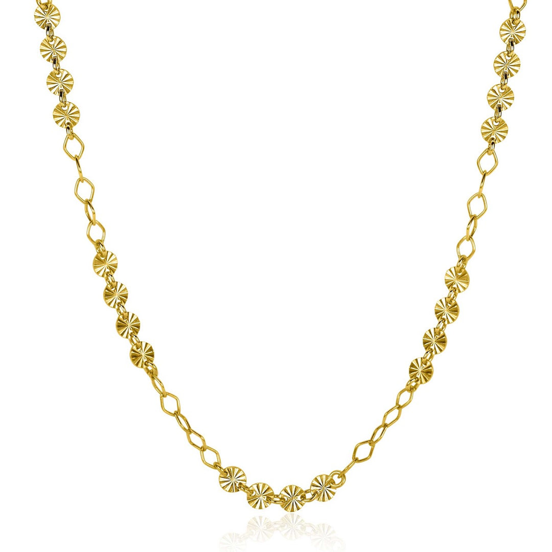 Zinzi Necklace Gold Plated Zic2290 G