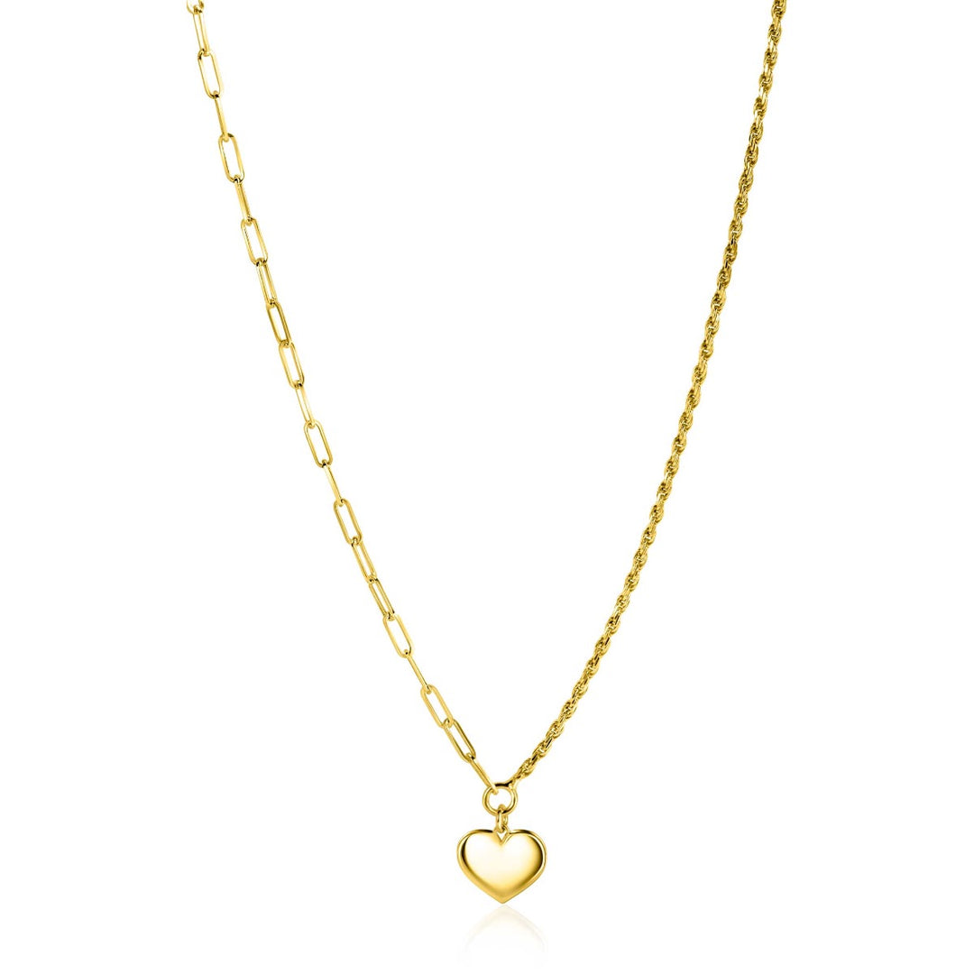 Zinzi Necklace Gold Plated Zic2381 G