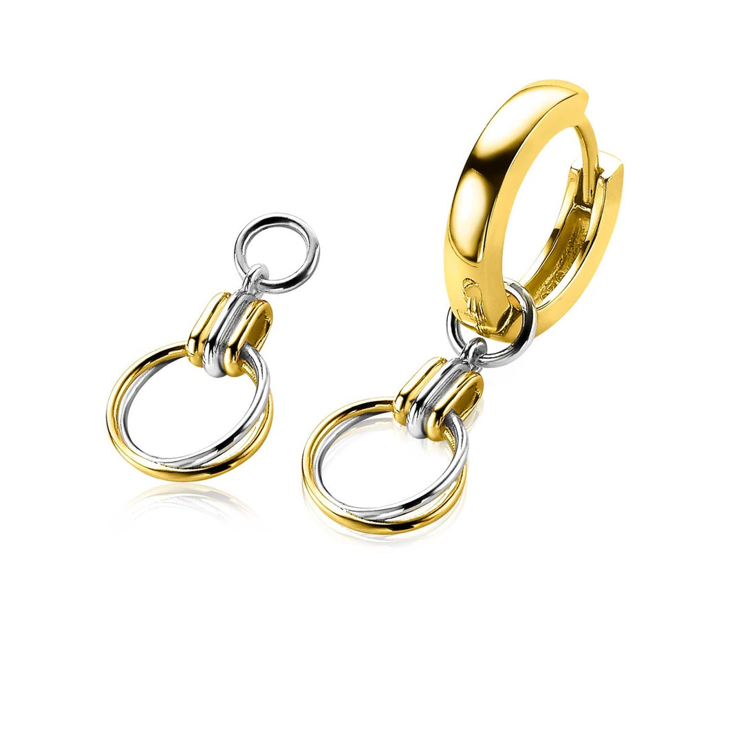 Zinzi Earrings Gold Plated Zich2059