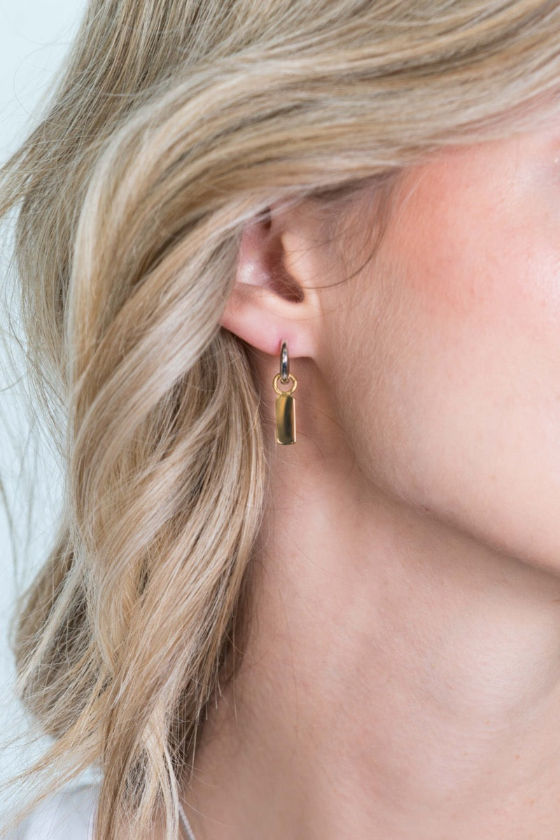 Zinzi Earrings Gold Plated Zich2344 G
