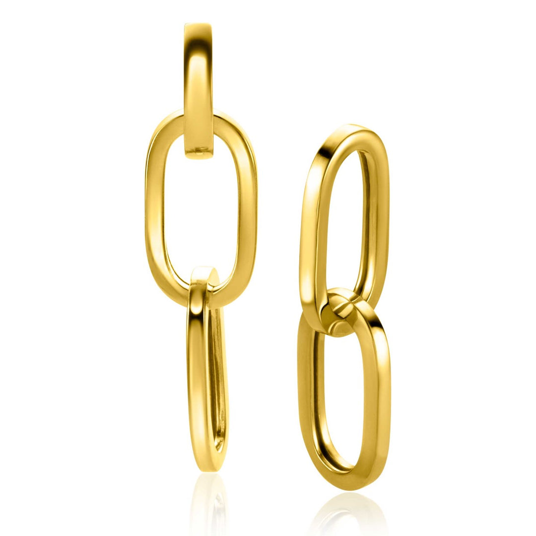 Zinzi Earrings Gold Plated Zich2352 G
