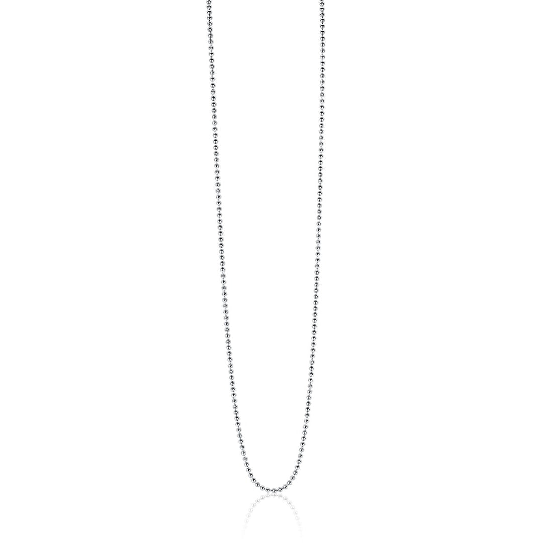 Zinzi Necklace Silver Zilc B60